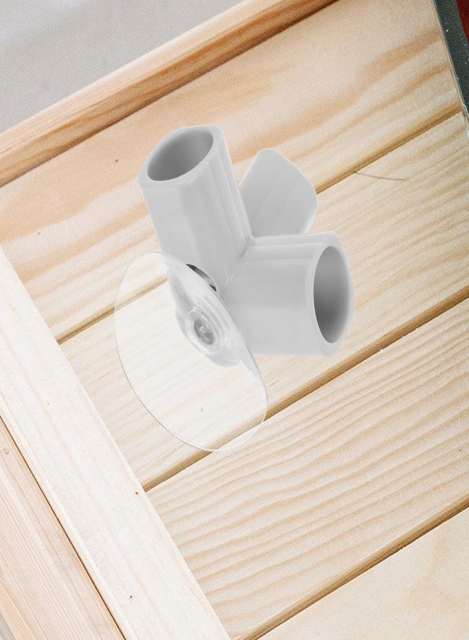 SHOWERORO Baby Playpen Accessories 3-Way Joint Connectors for Indoor Baby Gate Play Yard Parts Durable Furniture Elbow Fittings for Safe Playpen Setup - Image 5